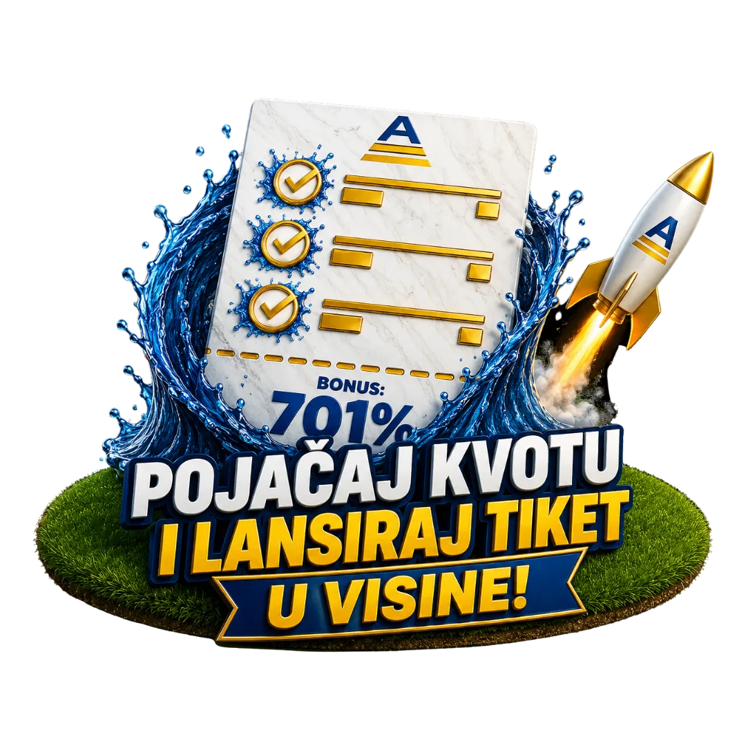 Pojacaj kvotu i lansiraj tiket